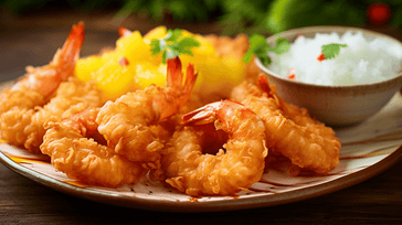 Crispy Coconut Shrimp with Pineapple Salsa