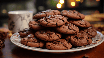 Gluten-Free Double Chocolate Chunk Cookies