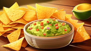 Guacamole and Salsa with Tortilla Chips