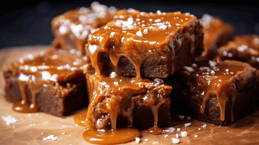 Irresistible Salted Caramel Brownies