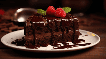 Rich Chocolate Fudge Cake