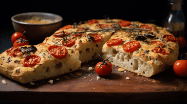Savory Tomato and Herb Focaccia Bread
